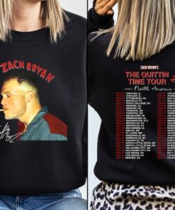 Zach Brown Band The Quittin’ Time Tour 2024 Retro Vintage style Bootleg Merch Sweatshirt
