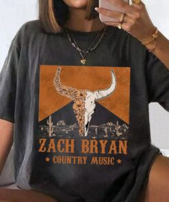 Zach Bryan Bullhead T-shirt, Zach Bryan flower Shirt, Zach Bryan Shirt