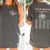 Zach Bryan Comfort Colors Shirt, Burn Burn Burn Tour Shirt
