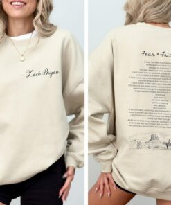 Zach Bryan Fear and Fridays Full Poem Shirt