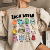 Zach Bryan Ghost Halloween Shirt, Halloween Shirt