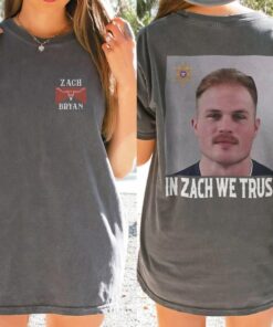 Zach Bryan Mugshot Shirt, Album Zach Bryan Shirt