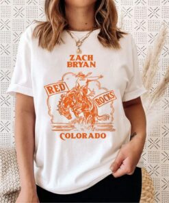 Zach Bryan Red Rocks Shirt, Zach Bryan Shirt
