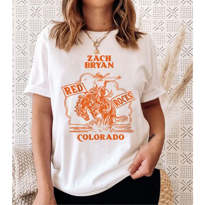 Zach Bryan Red Rocks Shirt, Zach Bryan Shirt Zach Bryan Red Rocks Shirt, Zach Bryan Shirt