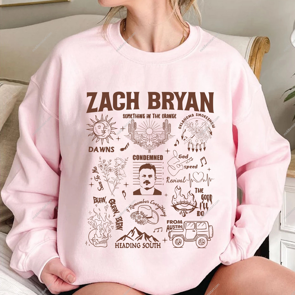 Zach Bryan Shirt For Fan Zach Bryan Shirt For Fan