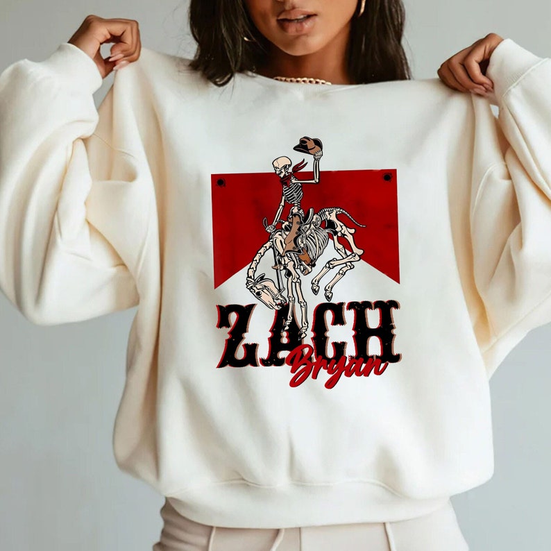 Zach Bryan Skeleton T-Shirt, Retro Zach Bryan Sweatshirt Zach Bryan Skeleton T-Shirt, Retro Zach Bryan Sweatshirt