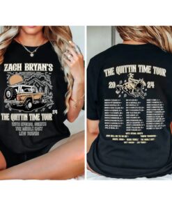 Zach Bryan The Quittin Time 2024 Tour Sweatshirt