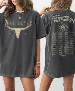 Zach Bryan The Quittin Time Tour 2024 Shirt, Country Music Tshirt