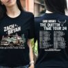 Zach Bryan The Quittin Time Tour 2024 T-Shirt, Country Music Singer Shirt
