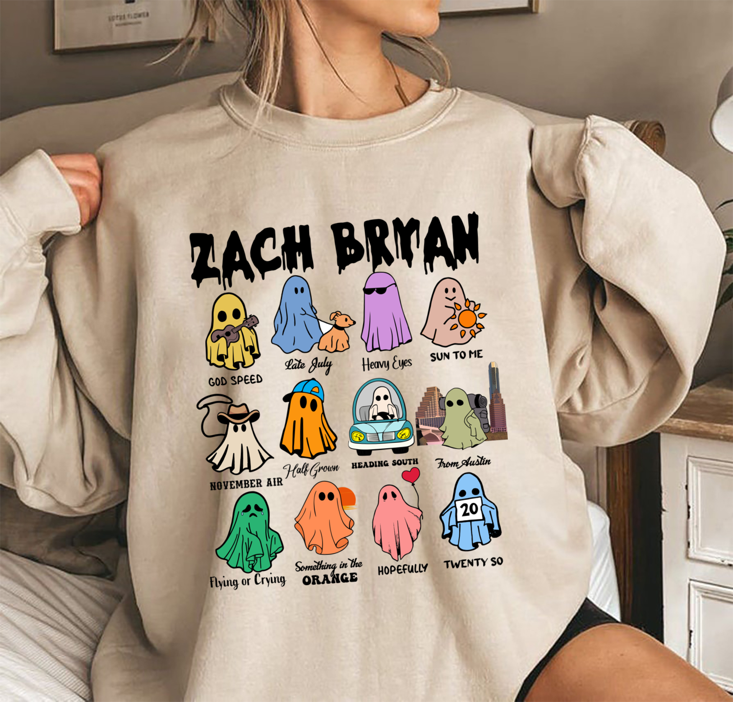 Zach Bryan ghost shirt Zach Bryan ghost shirt