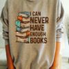 I Can Never Have Enough Books Knowledge Shirt