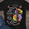 I Can Only Imagine Surrounded By Your Glory What Will My Heart Feel The Holy Cross Sunflowers Butterflies Shirt