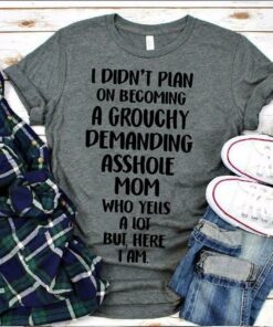 I Didn’t Plan On Becoming A Grouchy Demanding Asshole Shirt I Didn’t Plan On Becoming A Grouchy Demanding Asshole Shirt