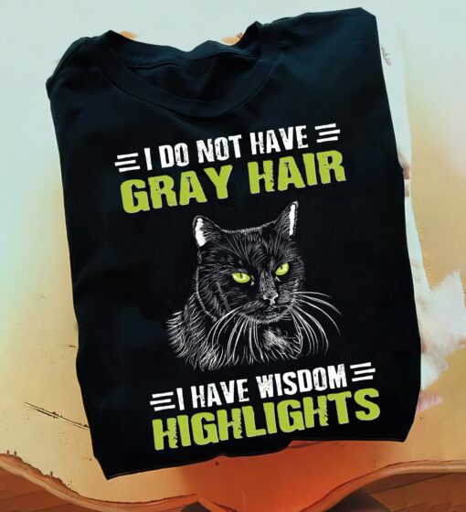 I Do Not Have Gray Hair I have Wisdom Highlights Shirt
