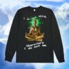 I Do Not Think Therefore I Do Not An Golden Man Doing Meditation Glitters Shirt