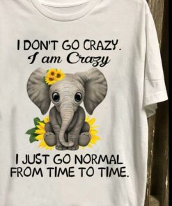 I Don’t Go Crazy I Am Crazy I Just Go Normal Shirt I Don’t Go Crazy I Am Crazy I Just Go Normal Shirt