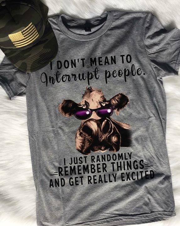 I Don't Mean To Interrupt People I Just Randomly Shirt I Don't Mean To Interrupt People I Just Randomly Shirt