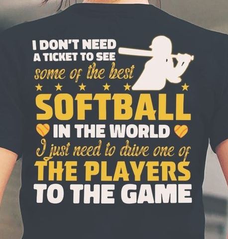 I Don't Need A Ticket To See Some Of The Best Softball Shirt I Don't Need A Ticket To See Some Of The Best Softball Shirt