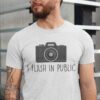 I Flash In Public Photographer T-Shirt Sweatshirt Hoodie