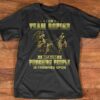 I Go Team Roping Because Punching People Is Frowned Upon Cowboy Shirt