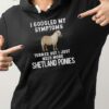I Googled My Symptoms Turned Out I Just Need More Shetland Ponies Hoodie