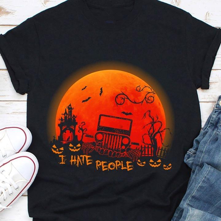 I Hate People Halloween Shirt I Hate People Halloween Shirt