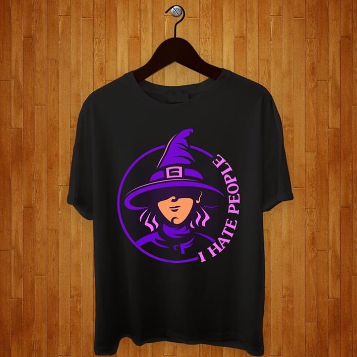 I Hate People The Purple Witchers Style Shirt I Hate People The Purple Witchers Style Shirt
