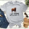 I Just Freaking Love Red Angus Ok Shirt