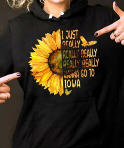 I Just Really Really Really Really Really Wanna Go To Iowa Hoodie I Just Really Really Really Really Really Wanna Go To Iowa Hoodie