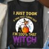 I Just Took A DNA Test Turns Out I’m 100 That Witch Halloween Witch Ghost Pumpkin Castle Shirt