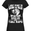 I Just Want To Drink Beer Watch Cavaliers And Take Naps Shirt