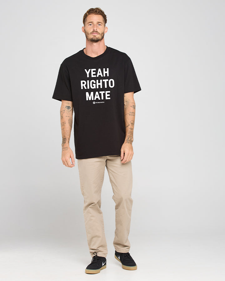 YEAH RIGHTO MATE YEAH RIGHTO MATE