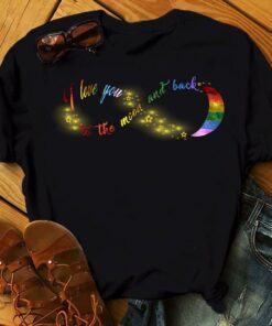 I Love You To The Moon And Back Infinity Shirt
