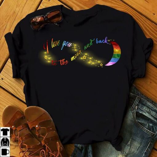 I Love You To The Moon And Back Infinity Shirt