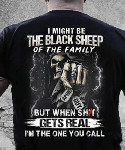 I Might Be The Black Sheep shirt (back side) I Might Be The Black Sheep shirt (back side)