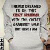 I Never Dreamed I’d Be This Crazy Grandma Hoodie