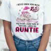 I Never Knew How Much Love Auntie Family Cute Elephants Shirt
