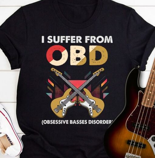 I Offer From OBD Obsessive Basses Disorder Electric Guitars Shirt