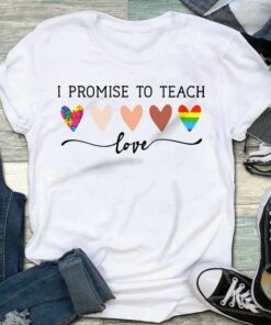 I Promise To Teach Love Autism Skins Shirt I Promise To Teach Love Autism Skins Shirt