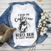 I Run On Caffcine Horse Hair Shirt