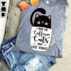 I Run On Caffeine Cats And Cuss Words Shirt