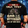 I Took DNA Test God Is My Father Veterans Shirt (Back Side)