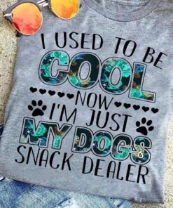 I Used To be Cool Now I Am Just My Dogs Snack Dealer Shirt