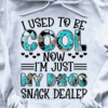 I Used to be Cool Now I’m Just My Dogs Snack Dealer T-Shirt