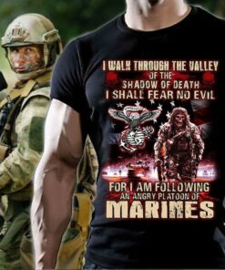 I Walk Through The Valley Of The Shadow Of Death I Sall Fear No Evil For I Am Following Shirt I Walk Through The Valley Of The Shadow Of Death I Sall Fear No Evil For I Am Following Shirt