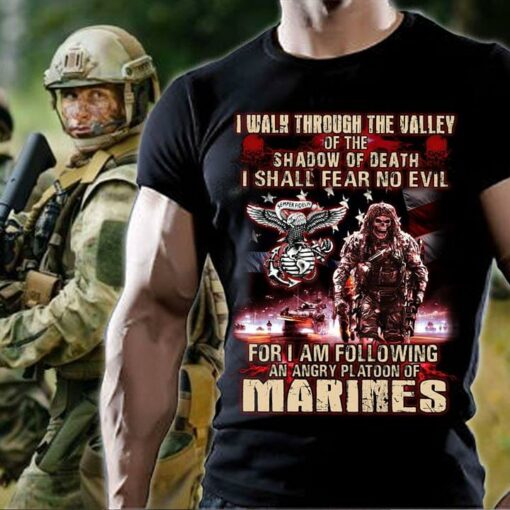 I Walk Through The Valley Of The Shadow Of Death I Sall Fear No Evil For I Am Following Shirt