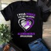 I Wear Purple For My Grandpa Alzheimer’s Awareness Shirt