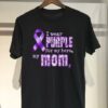 I Wear Purple For My Hero My Mom Shirt