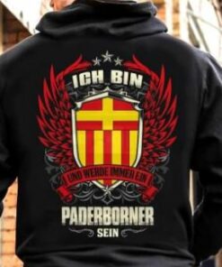 Ich Bin Und Werde Immer Ein Paderborner Sein German Quote Shirt (Back Side) Ich Bin Und Werde Immer Ein Paderborner Sein German Quote Shirt (Back Side)