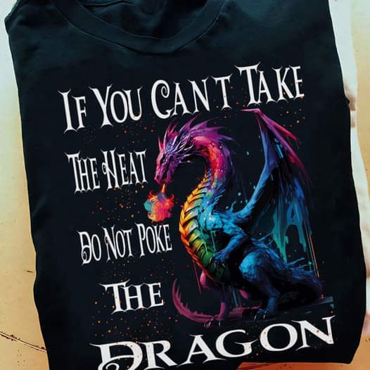If You Can Not Take The Heat, Do Not Poke The Dragon Shirt If You Can Not Take The Heat, Do Not Poke The Dragon Shirt